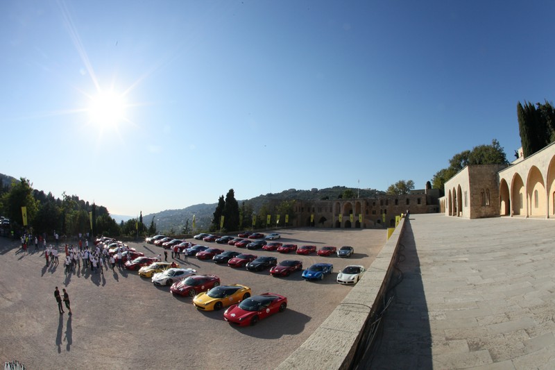 Ferrari Panorama Lebanon 2016 Ride